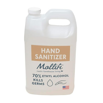Hand Sanitizer Gel, 1 Gallon, Fragrance Free, PK-1, Mfr: MOL9747-12GAL-A