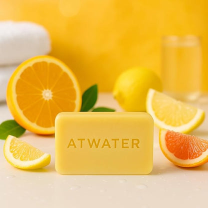 ATWATER Alpine Expedition Holiday 2025 Gift Set – 3 Clean Impact Hydrating Body Bars for Men, Limited-Edition Moisturizing Soap Set for Face & Body, Glycerin & Shea Butter Clean Skincare Gift Box
