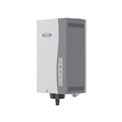 AprilAire 865 Whole-House Steam Humidifier, Manual Steam Humidifier with Wall Mount Fan, Whole-House Humidifier for Homes without HVAC Duct System up to 10,300 Sq. Ft., White