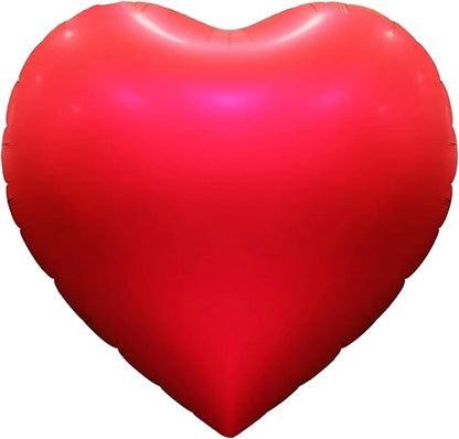 63inc Big Heart Balloons,Huge Jumbo Heart Balloon for Mother's Day Wedding Engagement Anniversary Valentines Day Party Décor