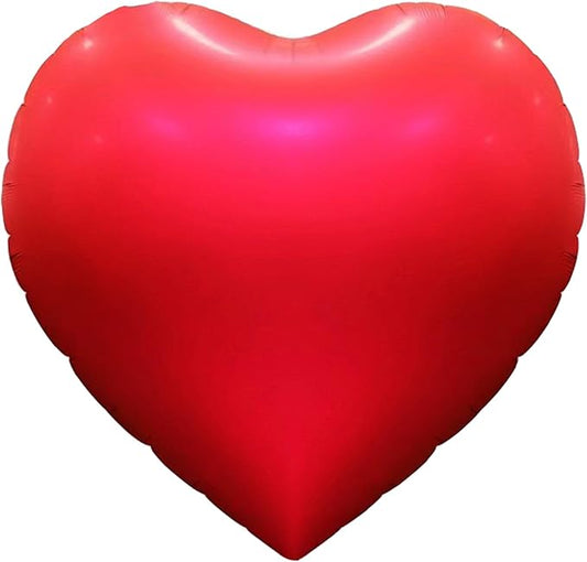 63inc Big Heart Balloons,Huge Jumbo Heart Balloon for Mother's Day Wedding Engagement Anniversary Valentines Day Party Décor
