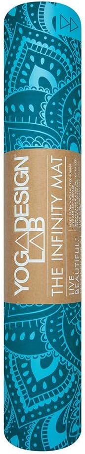 YOGA DESIGN LAB | The Infinity Mat | Luxurious Non-Slip Design Provides Unparalleled Grip to Support and Align You Beautifully | Eco-Friendly | w/Carrying Strap!