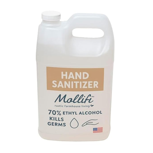 Hand Sanitizer Gel, 1/2 gallon, Fragrance Free, PK-1, Mfr: MOL9747-12_1/2GAL-A