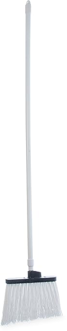 SPARTA Spectrum Duo-Sweep Unflagged Bristle Angle Broom with Handle 56" - White