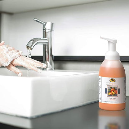 Zep Mango Foaming Antibacterial Hand Soap 550ML Case of 6 - Gentle on skin (333801)