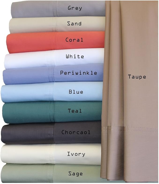 Royal Hotel Bedding Silky Soft, Viscose from Bamboo, and Cotton Blend Sheet Set, 100% Luxury Blend, 60% Viscose Made from Bamboo and 40% Cotton Bed Sheets, California-King Size, Gold