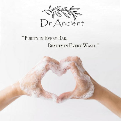 Dr.Ancient Tea Tree Soap Bar Organic Natural Vegan Traditional Handmade Antique - Antibacterial, Effective For Acne - Absolutely No Chemicals! Pure Natural Soap!