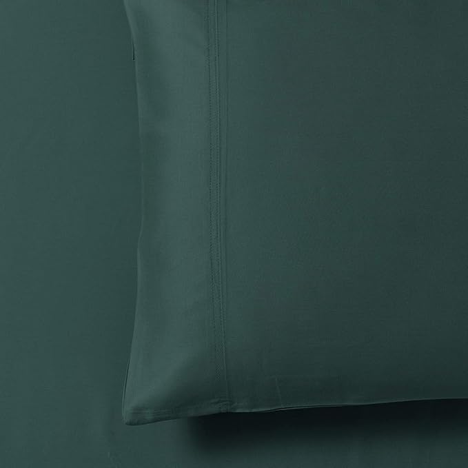 Royal Hotel Bedding ABRIPEDIC Sheets, Viscose from Bamboo, Sheet Set 600 Thread Count, Silky Soft Sheets, Viscose from Bamboo, Sheet Set, Twin-XL, Teal
