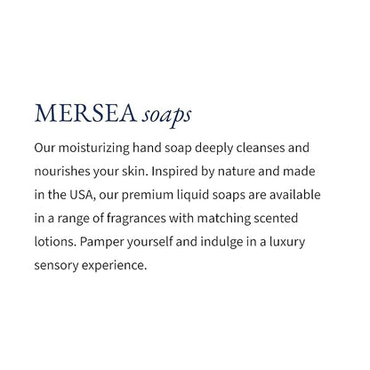 MERSEA Moisturizing Liquid Hand Soap in Large Pump Bottle, Voyager (16 fl oz)