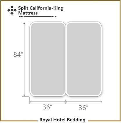 Royal Hotel Bedding ABRIPEDIC Sheets, Viscose from Bamboo, Sheet Set 600 Thread Count, Silky Soft Sheet, Viscose from Bamboo, Sheet Set, Split-Cal-King : Adjustable Cal-King, Teal