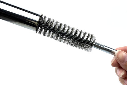 6pcs Pipe Cleaning Brush Set Stainless Steel Bristles, Stainless Steel Pipe Brush for Auto Parts, Tubes, Etc. (3/5"(15mm))