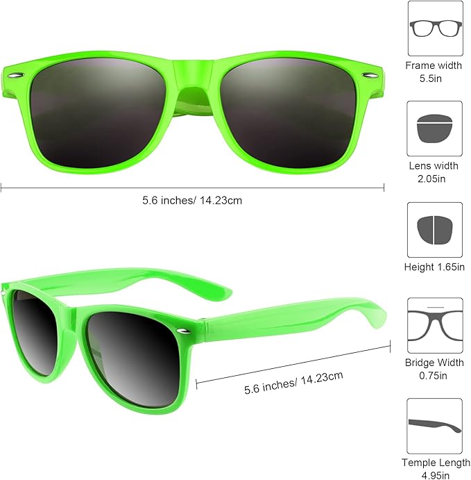 FEPITO Party Sunglasses Kids Sunglasses Bulk for Birthday Party supplies