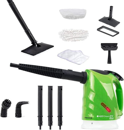 H2O X5 All-Purpose Hand Held Steam Cleaner for Home Use, Floor Cleaner, Grout cleaner, Hand Held steamer (H2O Steam FX PRO)