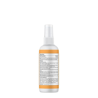 ATTITUDE Hand Sanitizer Spray for Adults and Kids, EWG Verified, Kills Bacteria and Germs, Vegan, Orange Blossom & Eucalyptus, 3.38 Fl Oz (Spray Bottle)