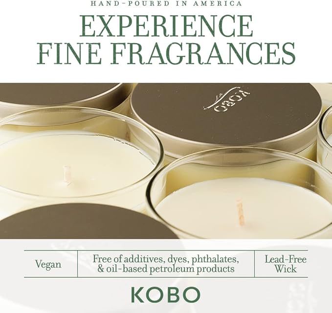 KOBO Wild Tomato Vine Candle with Plantable Box (9 oz) | Plant The Box Collection, 100% Pure Soy Wax Candles | Hand-Poured in USA | Long Lasting 60 Hour Burning Candles | Scented Candles for Home