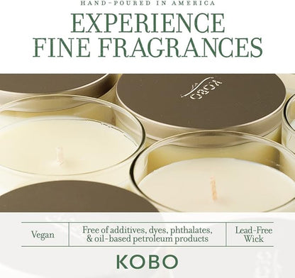 KOBO Sweet Sunflower Candle with Plantable Box (9 oz) | Plant The Box Collection, 100% Pure Soy Wax Candles | Hand-Poured in USA | Long Lasting 60 Hour Burning Candles | Scented Candles for Home