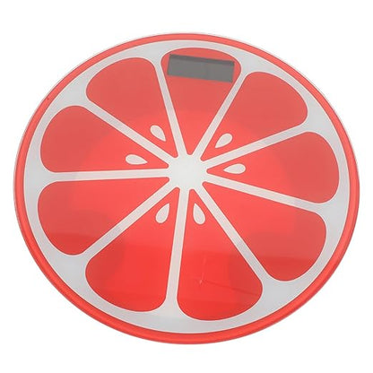 Cartoon Tempered Digital Weight Scale Small Portable Body Balance Scale for Travel and Home Use with Compact Lightweight Design
