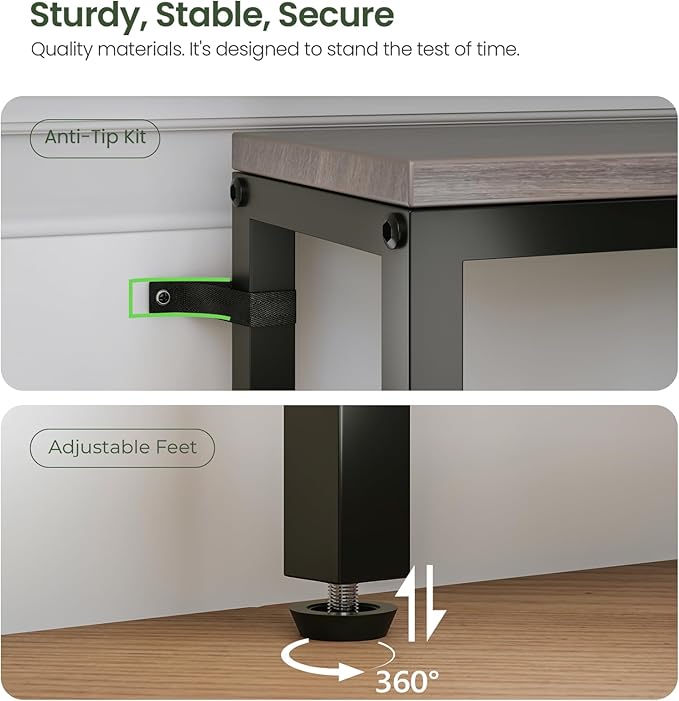 86.6" Behind Couch Table with Fast Charging Station, 7.1" Narrow Skinny Sofa Table with 2 Power Outlets, 2 USB-A, USB-C for Console Entryway, Black Oak