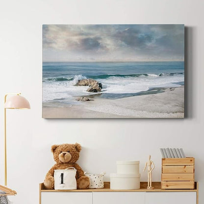 Wexford Home Decor Landscape Canvas Wall Art Abstract Floral Painting Modern Pictures Artwork Decoration for Living Room Kitchen Bathroom Office, Ready to Hang, 32x48