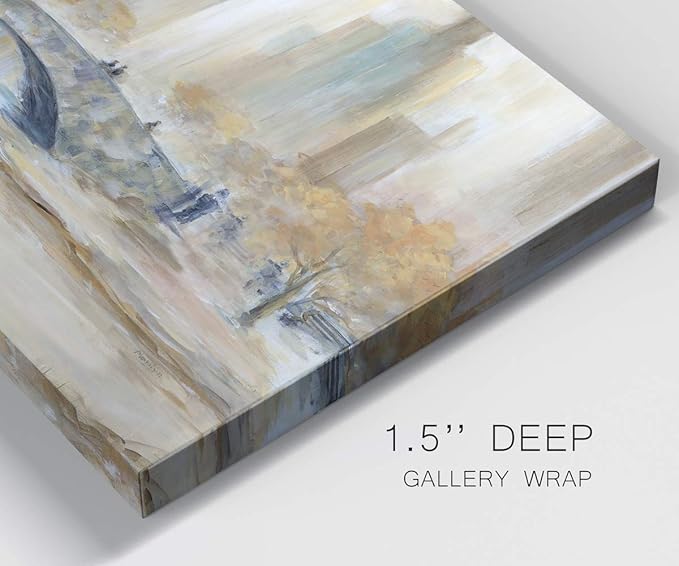 Home Decor Landscape Canvas Wall Art Abstract Floral Painting Modern Pictures Artwork Decoration for Living Room Kitchen Bathroom Office, Ready to Hang