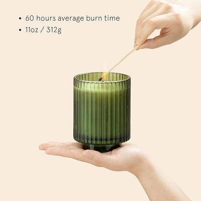 LA JOLIE MUSE Pomegranate & Pine Candle, Candles for Home Scented, Holiday Candle Gifts for Women&Men, Natural Soy Candles, Luxury Jar Candle, 11oz