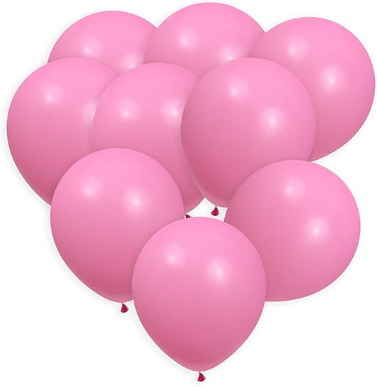 Baby Pink Balloons 100 Pack, 12 Inch Latex Balloons, Baby Pink Balloon Pack For Birthdays, Weddings, Baby Showers, Holidays