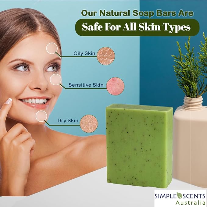 Eucalyptus Scented Natural Soap Bars (12 Bars), 3.5oz Moisturizing French Triple Milled Soap Bars Enriched with Shea Butter - Pure Plant Oil Bath & Body Soaps