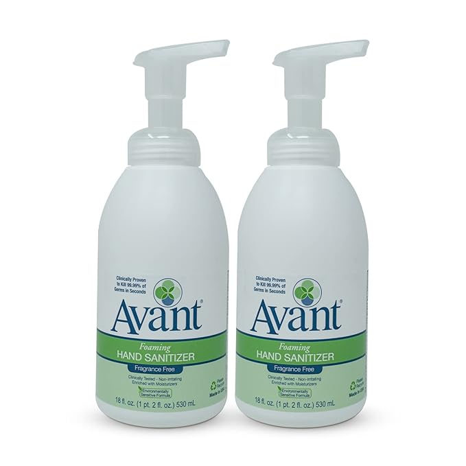 Avant FOAMING HAND SANITIZER (2 pack 18 oz.)