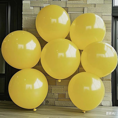 30 Pack Yellow Balloons 36 inch Yellow Latex Large Balloons for Party Decorations and Events