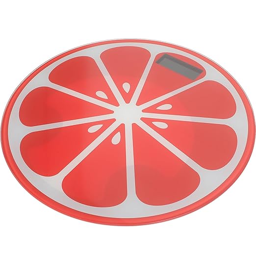 Creative Cartoon Tempered Digital Weight Scale with Body Compact Mini Summer Fruit Design for Bathroom and Travel Use Accurate Human Weight Measurement