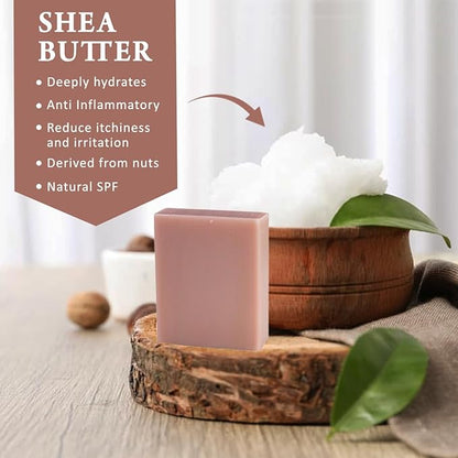Sweet Pea & Jasmine Scented Natural Soap Bars (12 Bars), 3.5oz Moisturizing French Triple Milled Soap Bars Enriched with Shea Butter - Pure Plant Oil Bath & Body Bars