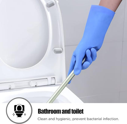 Rubber gloves dishwashing 2 or 4 Pairs for Kitchen,Cleaning gloves for household Reuseable.