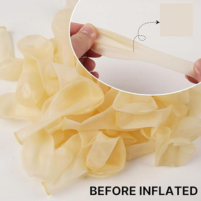 PartyWoo Clear Balloons 50 pcs 12 Inch Transparent Bubble Balloons for Graduation Wedding Engagement Anniversary Baby Shower Gender Reveal Birthday Party Decorations Clear-Y2