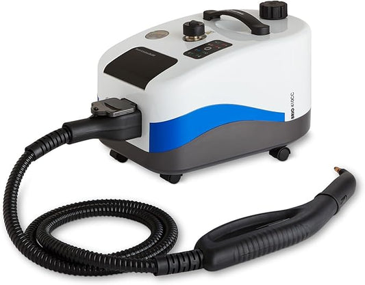 Reliable Brio Plus 410CC Steam Cleaner, 28 Accessories, 72 PSI Pressure, Multipurpose Cleans Tile, Grout, Hardwood Floors, Autos, Windows, and More, Unlimited Steam Technology
