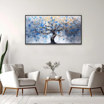 Wapluam Large Canvas Wall Art For Living Room Black Framed Wall Decor For Bedroom Modern Office Decor Black and White Inspiration Painting Prints Artwork Hang Abstract Picture Mural Home Decoration