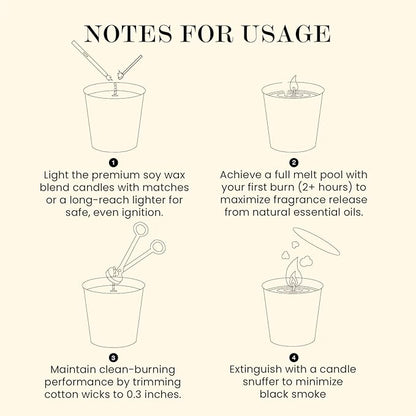 M&SENSE Natural Soy Candle| Rose & Lychee | 5.3 oz | Minimalist Scented Candle for Relaxation, Gifting, Home Décor | for Bedroom, Office, Party Small