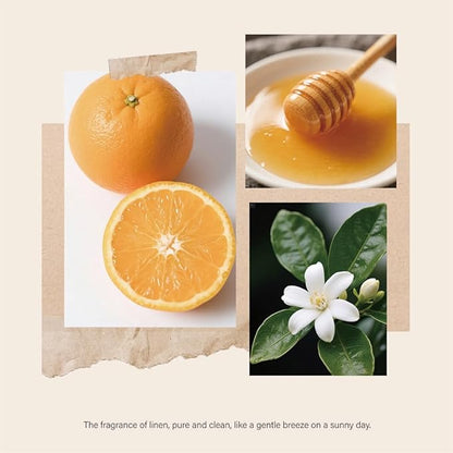 Citrus Reed Diffuser – Bright and Zesty Home Fragrance, Water-Based Long-Lasting Scent for Kitchen, Entryway, or Office
