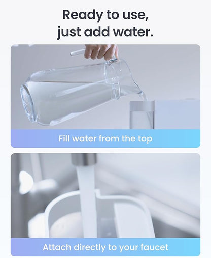 SwitchBot Evaporative Humidifier for Bedroom 4.5L, 750ml/h, No Mist, No White Dust, Tap Water Fillable, Top Fill, Washable Filter, for Baby, Nursery, Plants, Indoor, Work with Matter, HomeKit, Alexa