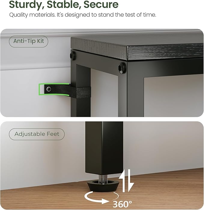 78.7" Behind Couch Table with Fast Charging Station, 7.1" Narrow Skinny Sofa Table with 2 Power Outlets, 2 USB-A, USB-C for Console Entryway, Black