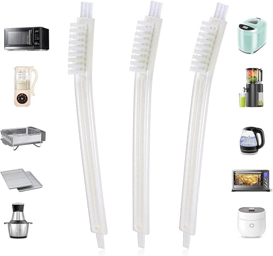 Small Scrub Brushes for Cleaning,Crevice Cleaning Tool Set for Track Juicer Toaster Sink Tile Grout Grater Seafood,Detailing Cleaning Supplies Gadgets for Kitchen Appliances