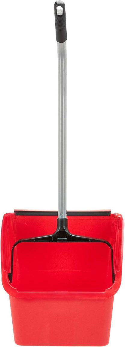 Amazon Basics Jumbo Lobby Dustpan - 6-Pack, Red