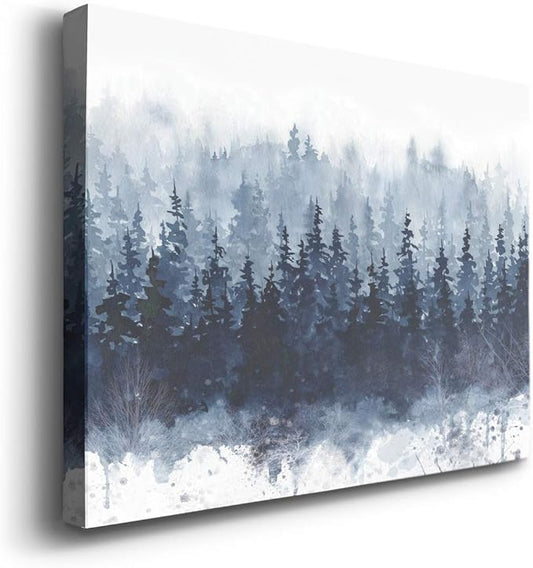 Wexford Home Home Decor Landscape Canvas Wall Art Abstract Floral Painting Modern Pictures Artwork Decoration for Living Room Kitchen Bathroom Office, Ready to Hang