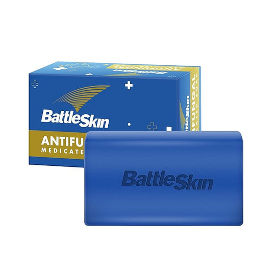 Antifungal Medicated Soap Bar, Tea Tree Oil Body Soap Bar, Athletes Foot Jock Itch Ringworm Yeast Infection Treatment With Natural Oil