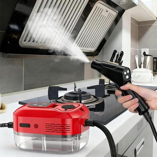 Steam Cleaner for Home, 2500W High-Power Multi-Surface Steamer with 6-Level Adjustment, 10s Fast Heat-Up, 36oz Large Tank for Grout, Upholstery, Car, Kitchen, Bathroom & Floor Cleaning