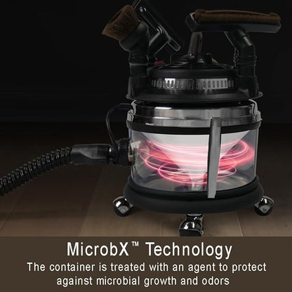 Filter Queen Majestic Surface Cleaner, Teal, Canister Vacuum with Bagless Cyclonic Action, The Ultimate All-in-One Cleaning Machine
