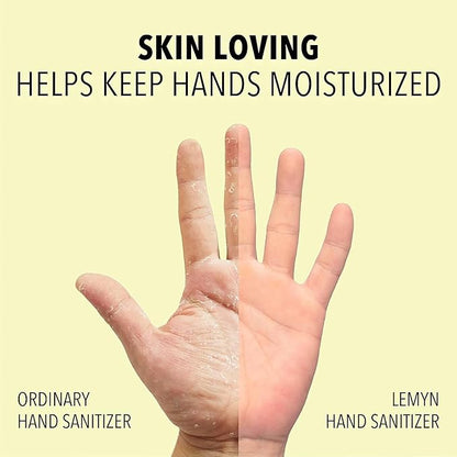 Medical Grade Hand Sanitizer Gel - 97% ORGANIC - 8 FL.OZ. with PUMP (PACK OF 6)