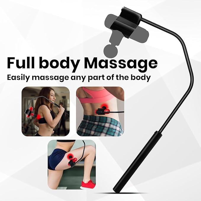 Massage Gun Holder for Back, Compatible with Most Super Mini Massage Guns, for Hard to Reach Areas (Works with C1 Mini & C1 Max)