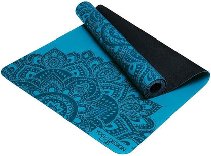 YOGA DESIGN LAB | The Infinity Mat | Luxurious Non-Slip Design Provides Unparalleled Grip to Support and Align You Beautifully | Eco-Friendly | w/Carrying Strap!