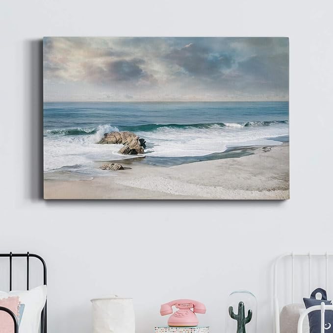 Wexford Home Decor Landscape Canvas Wall Art Abstract Floral Painting Modern Pictures Artwork Decoration for Living Room Kitchen Bathroom Office, Ready to Hang, 24x36