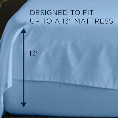 TEMPUR ProAir Sheet Set Blue Azure - Full
